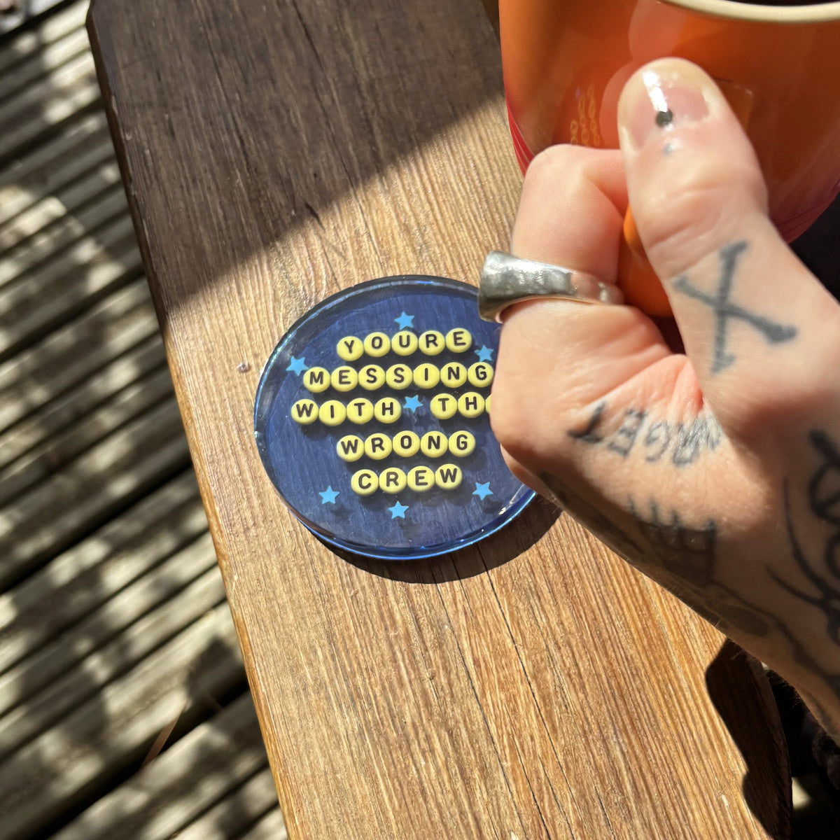 Clear ❋ Coasters