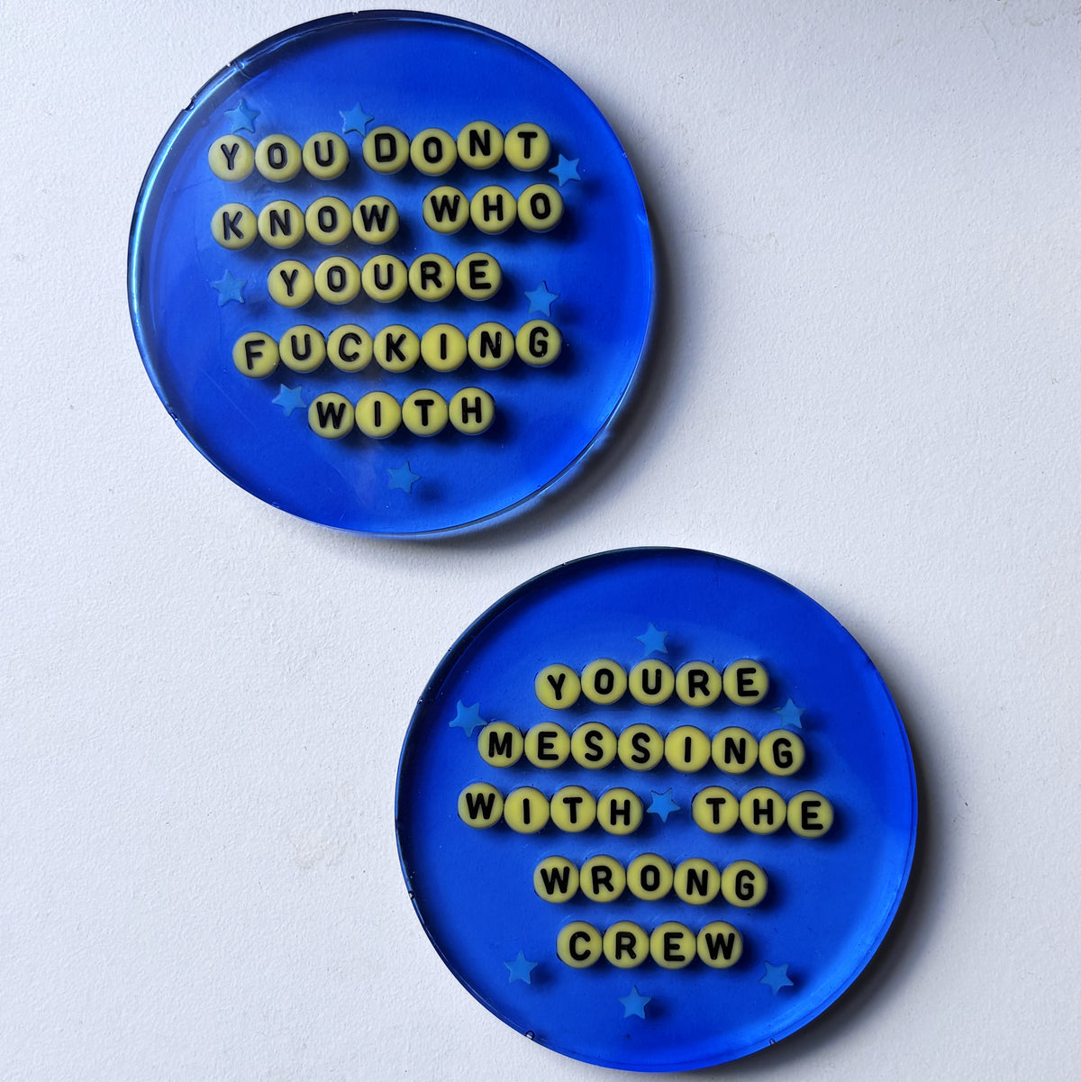 Clear ❋ Coasters