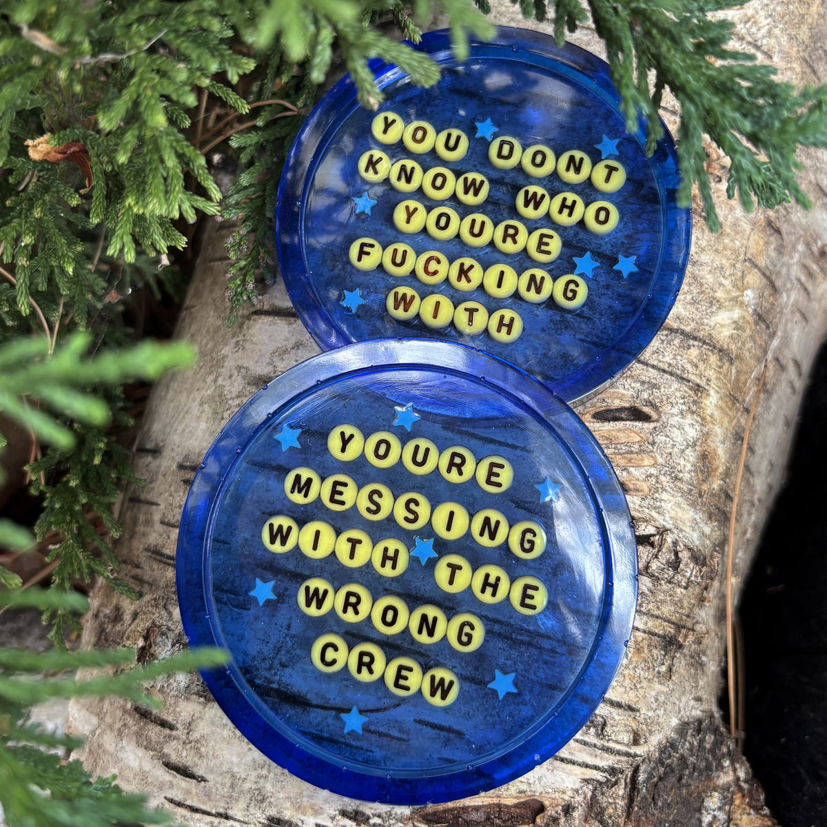 Clear ❋ Coasters