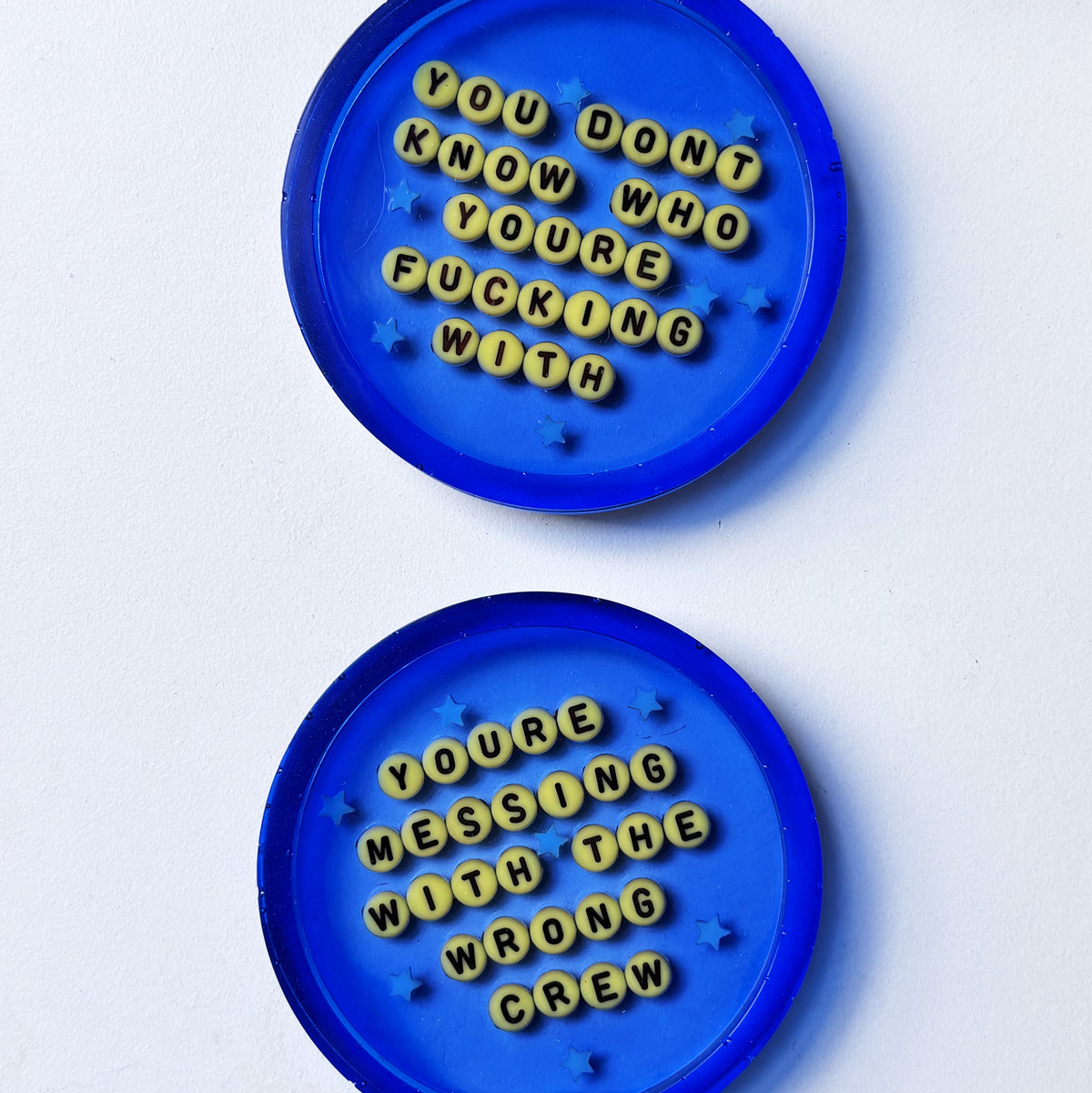 Clear ❋ Coasters