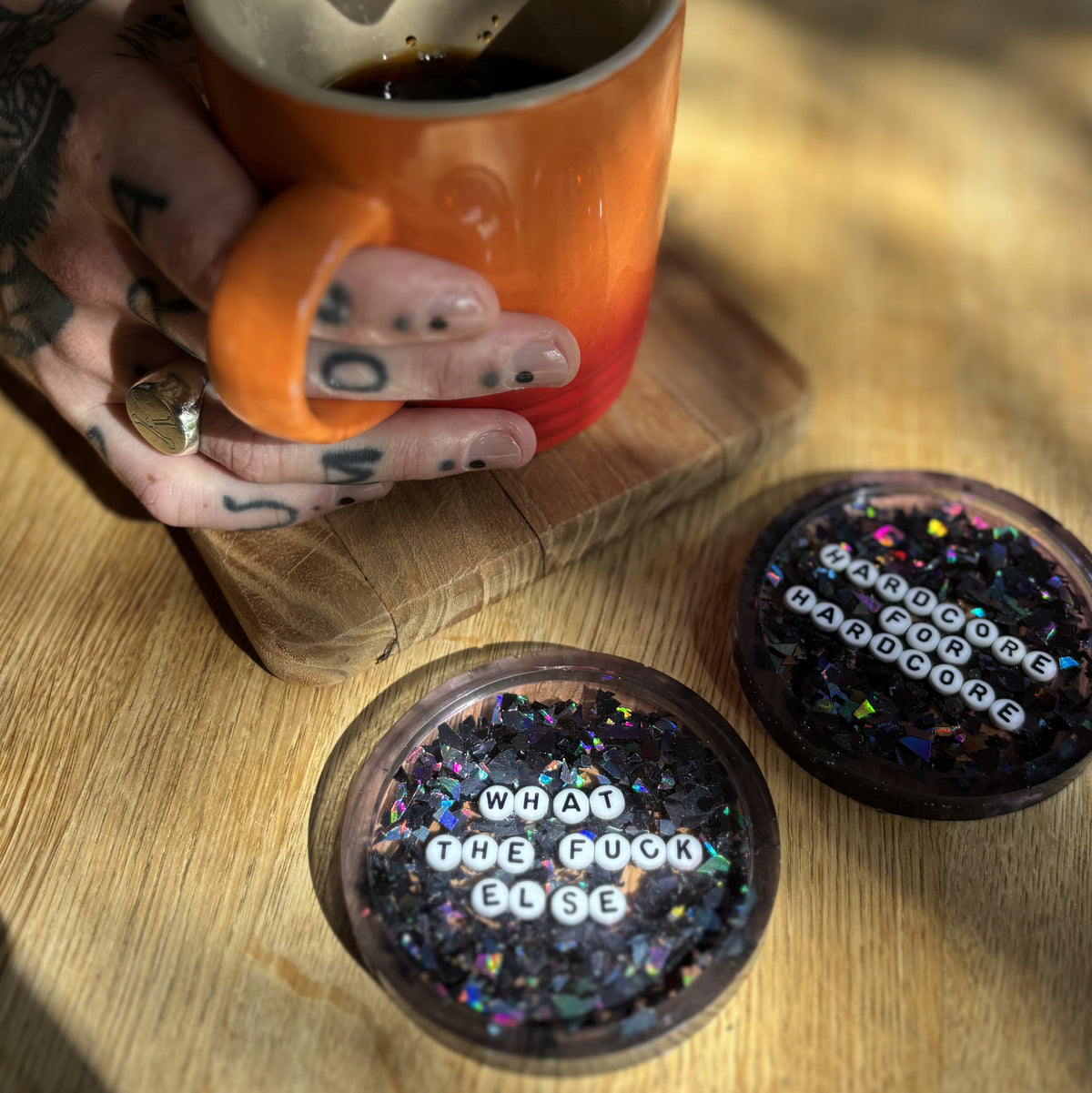 Hardcore for Hardcore ❋ Coasters