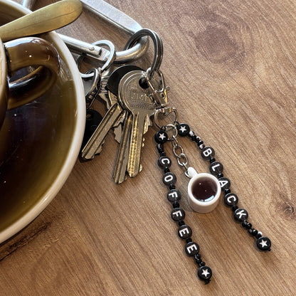 Black Coffee ❋ Keyring