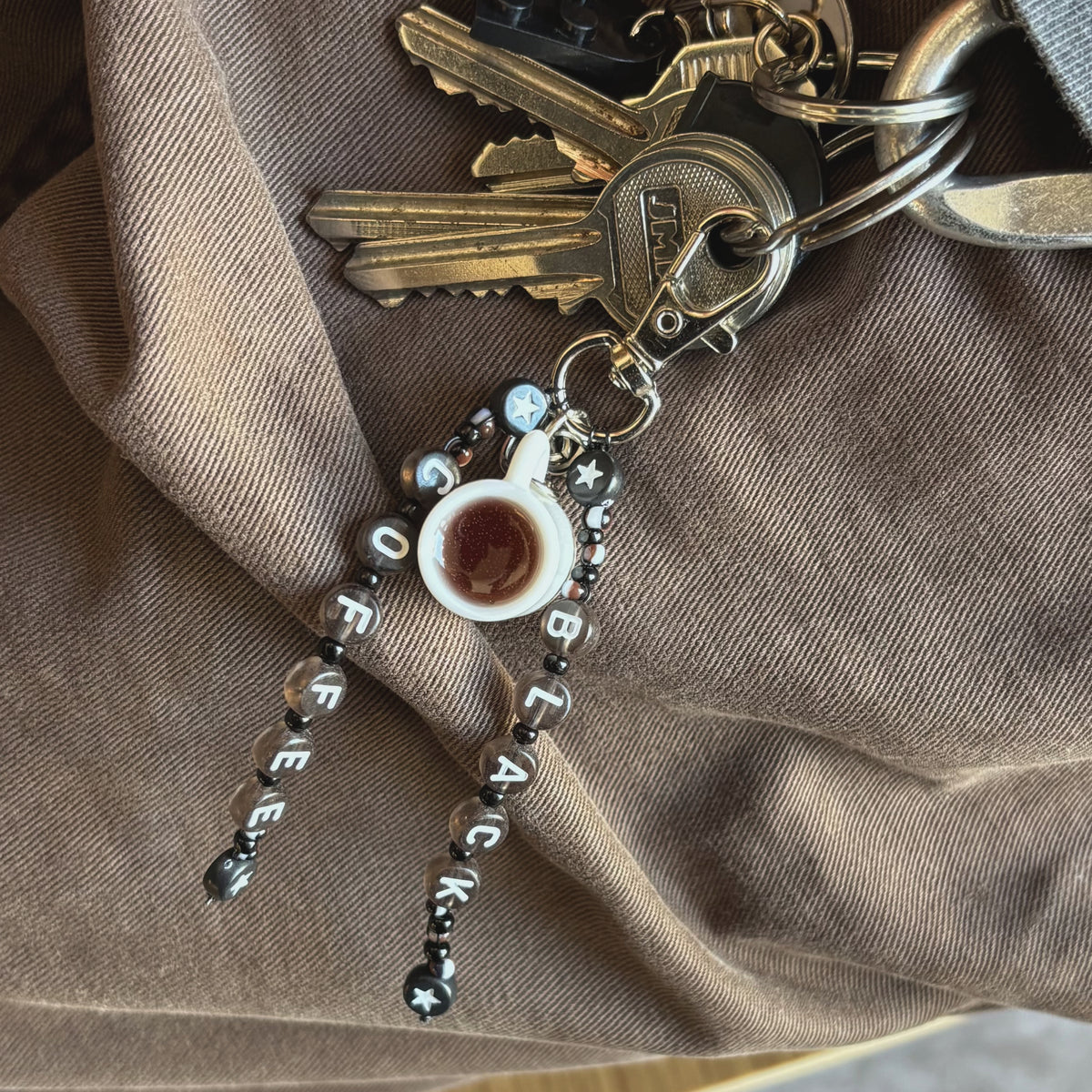 Black Coffee ❋ Keyring