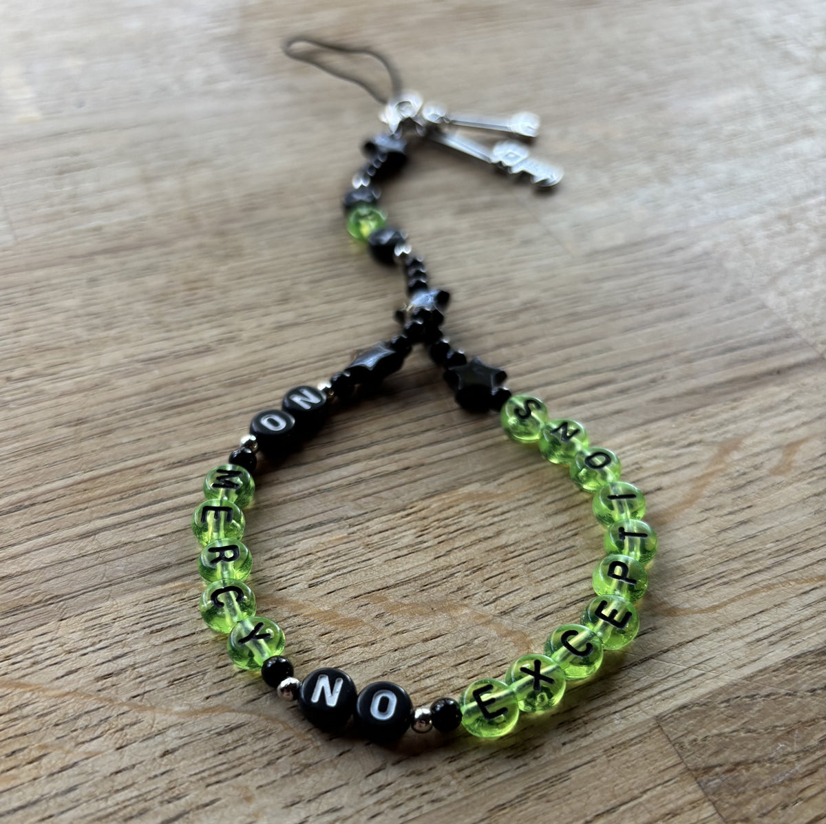No Mercy, No Exceptions ❋ Phone Strap