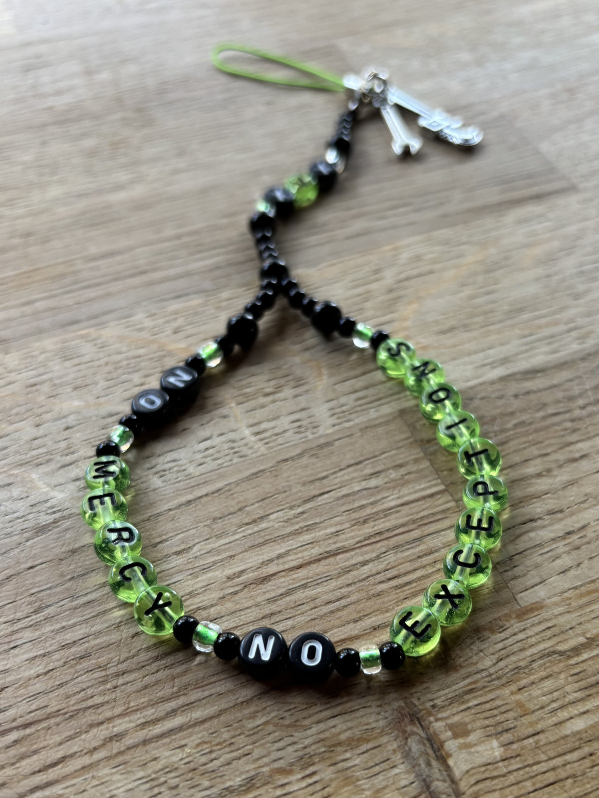 No Mercy, No Exceptions ❋ Phone Strap