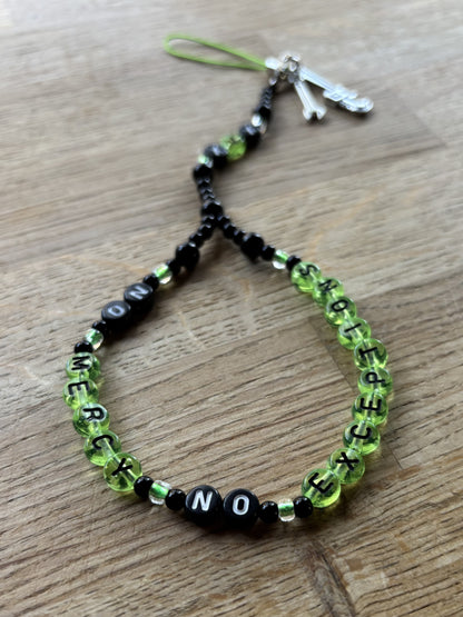 No Mercy, No Exceptions ❋ Phone Strap