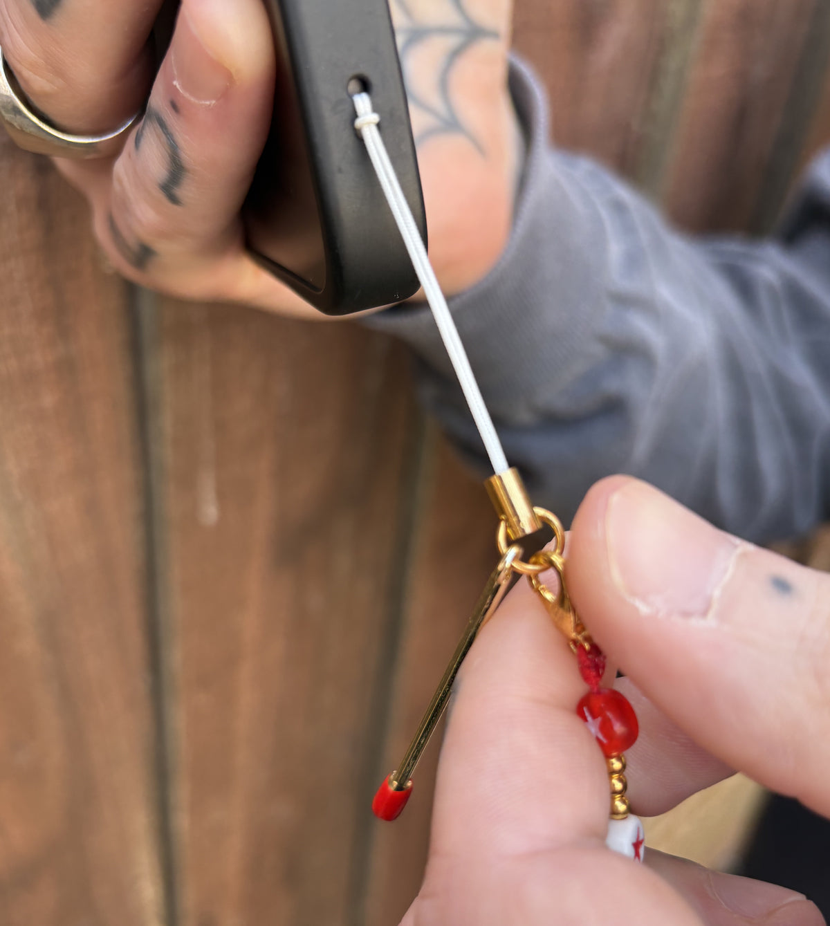 Flame Still Burns ❋ Phone Strap